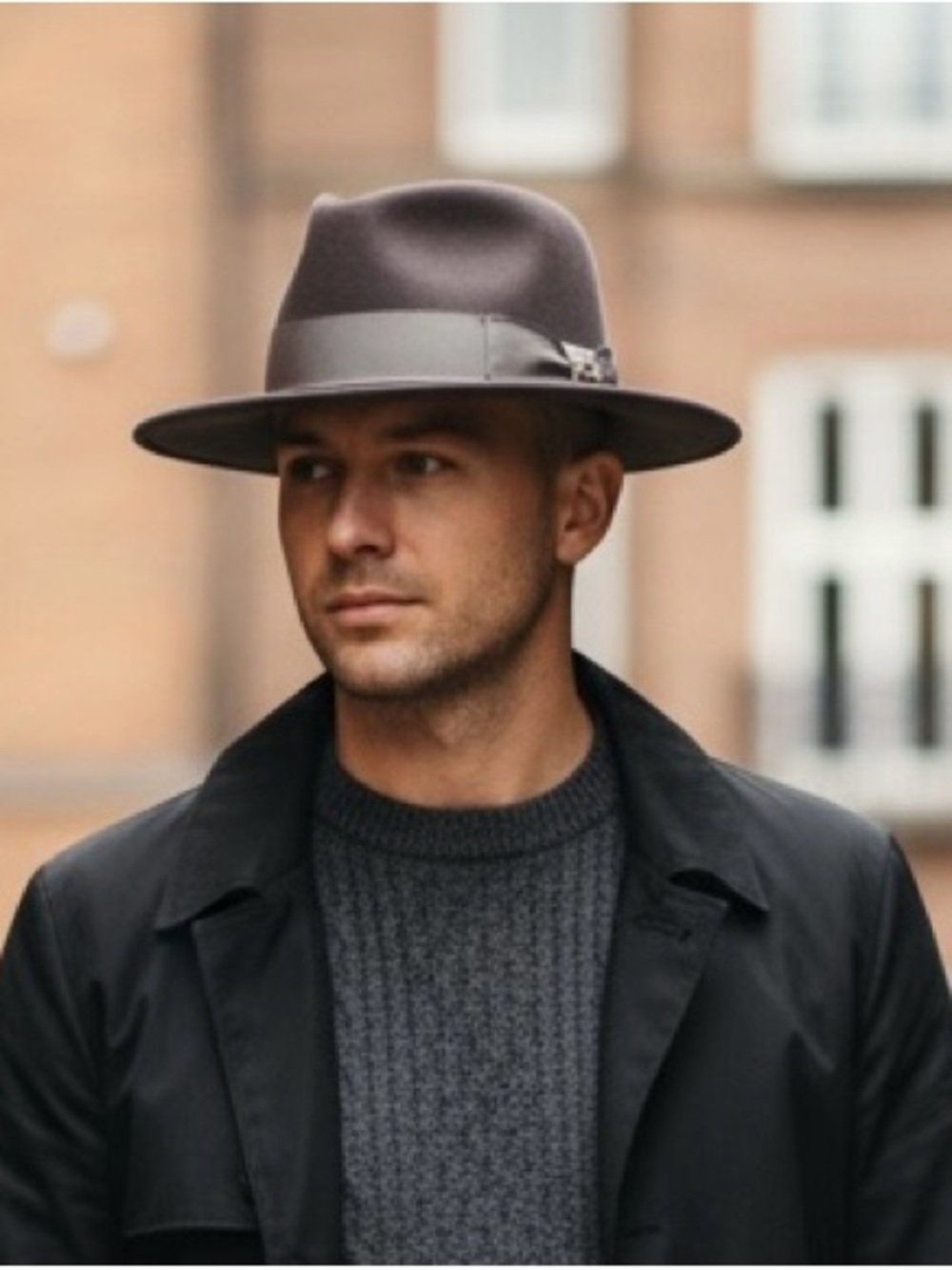 Bailey Of Hollywood 1922 Brown Wool Fedora with Satin Band